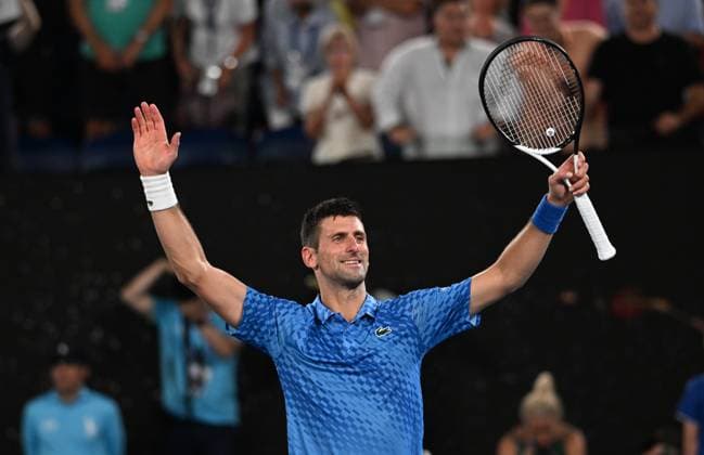 2023 Australian Open Novak Djokovic (SRB)