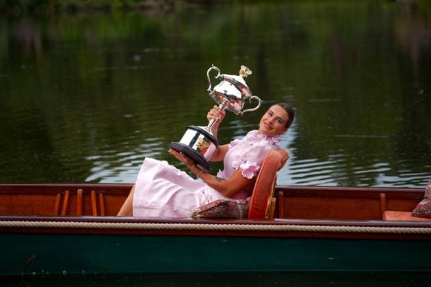 2023 Australian Open Photoshoot at Royal Botanic Gardens Aryna Sabalenka (BLR)