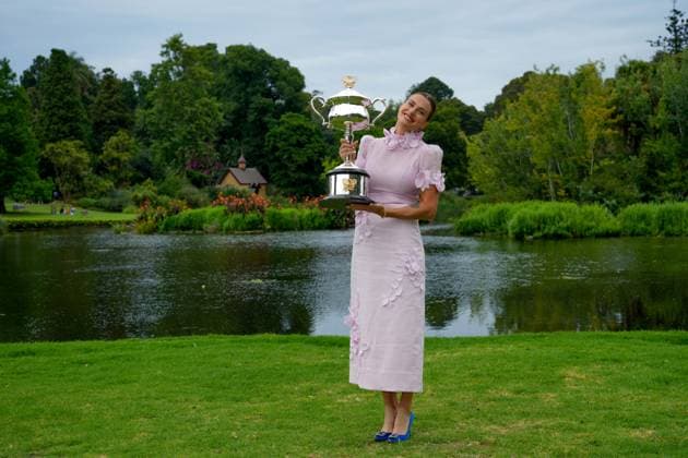 2023 Australian Open Photoshoot at Royal Botanic Gardens Aryna Sabalenka (BLR)