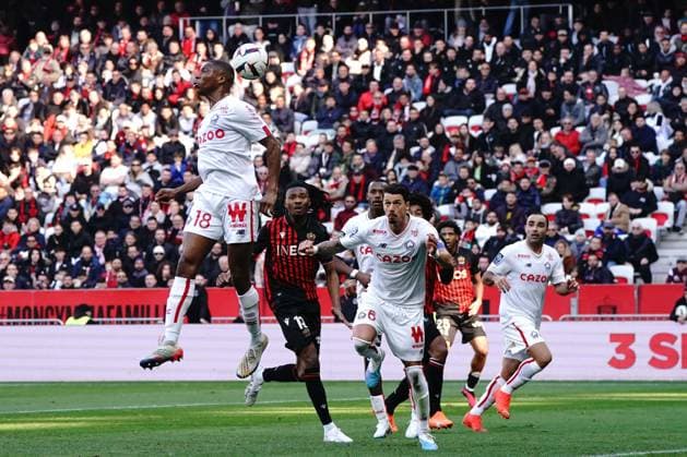 BafodÃ DiakitÃ (Lille) FOOTBALL : OGC Nice vs Lille - Ligue 1 Ubereats - Nice - 29 01 2023 NorbertScanella Panoramic 