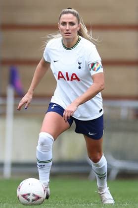 Mandatory Credit: Photo by Simon Dael Shutterstock (13743714ce) Shelina Zadorsky of Tottenham Hotspur Women Tottenham Hotspur Women v London City Lionesses, Women s FA Cup, Fourth Round, Football, Brisbane Road, London, UK - 29 Jan 2023 EDITORIAL USE ONLY No use with unauthorised audio, video, data, fixture lists, club league logos or live services. Online in-match use limited to 120 images, no video emulation. No use in betting, games or single club league player publications. Tottenham Hotspur Women v London City Lionesses, Women s FA Cup, Fourth Round, Football, Brisbane Road, London, UK - 29 Jan 2023 EDITORIAL USE ONLY No use with unauthorised audio, video, data, fixture lists, club league logos or live services. Online in-match use limited to 120 images, no video emulation. No use in betting, games or single club league player publications.  Copyright: xSimonxDael Shutterstockx 13743714ce