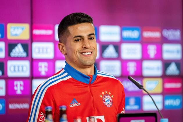 Sport Bilder des Tages München 31.1.2023, Fussball: Vorstellung des Neuzugang Joao Cancelo beim FC Bayern München Source: FC Bayern München via Kolvenbach