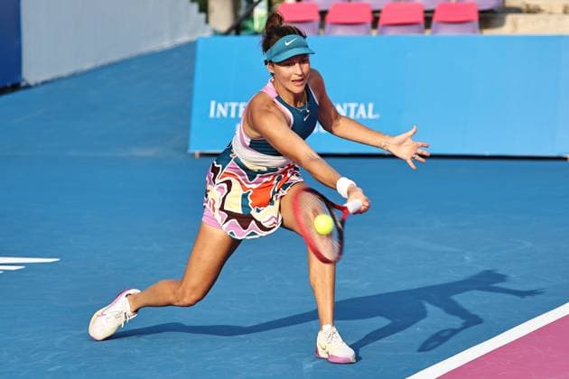 Tatjana Maria, GER, during 2023 Thailand Open in Hua Hin, 02 02 2023; -