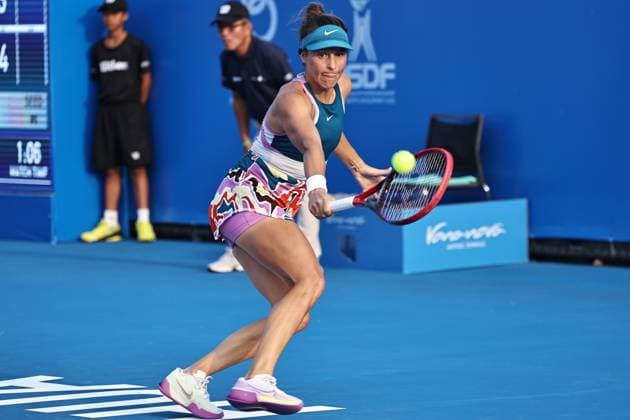 Tatjana Maria, GER, during 2023 Thailand Open in Hua Hin, 02 02 2023; -