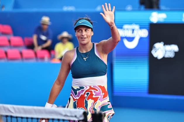 Sport Bilder des Tages Tatjana Maria, GER, during 2023 Thailand Open in Hua Hin, 02 02 2023; -