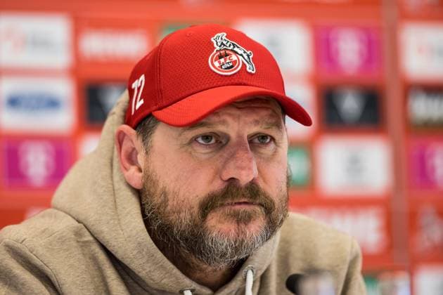 Sport Themen der Woche KW05 Sport Bilder des Tages 1. FC Koeln Pressekonferenz; 02.02.2023 Steffen Baumgart (Trainer 1. FC Koeln) Pressekonferenz 1. FC Koeln; Geissbockheim, 02.02.2023 *** 1 FC Koeln press conference 02 02 2023 Steffen Baumgart coach 1 FC Koeln press conference 1 FC Koeln Geissbockheim, 02 02 2023 Copyright: xBEAUTIFULxSPORTS Wunderlx