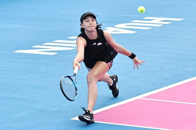 Wang Xinyu, CHN, during quarter-finals of 2023 Thailand Open in Hua Hin, 03 02 2023; -