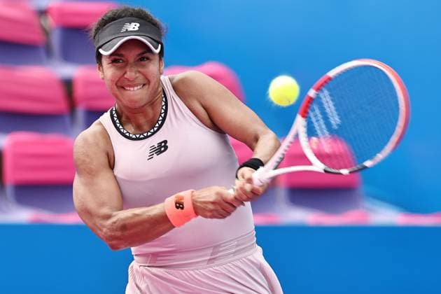 Sport Bilder des Tages Heather Watson, GBR, during quarter-finals of 2023 Thailand Open in Hua Hin, 03 02 2023; -
