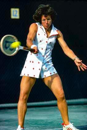 RECORD DATE NOT STATED TENNIS Billy Jean King Billy Jean King (USA) competing in the 1977 US Open Tennis. Forest Hills West Side Tennis Club New York United States Copyright: xPaulxJxSutton Duomo PCNx TN0301 036265