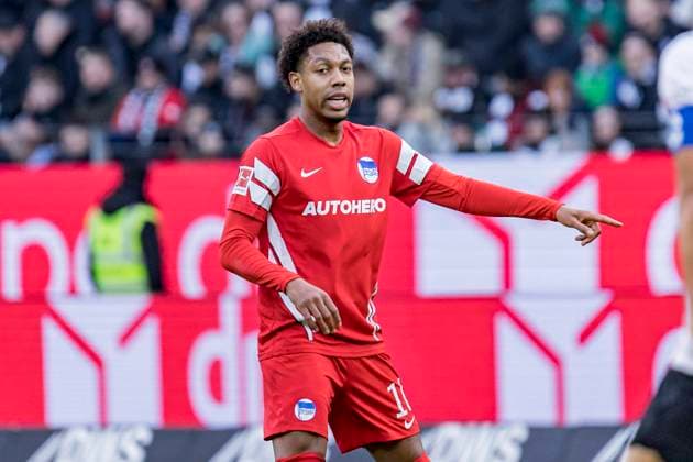 1. Fussball Bundesliga: Eintracht Frankfurt - Hertha BSC Berlin, Deutsche Bank Park, Frankfurt, 04.02.2023 Jean-Paul Boetius (Hertha BSC Berlin 10), Eintracht Frankfurt - Hertha BSC Berlin, Frankfurt, Deutsche Bank Park, 4.2.2023 *** 1 Football Bundesliga Eintracht Frankfurt Hertha BSC Berlin, Deutsche Bank Park, Frankfurt, 04 02 2023 Jean Paul Boetius Hertha BSC Berlin 10 , Eintracht Frankfurt Hertha BSC Berlin, Frankfurt, Deutsche Bank Park, 4 2 2023 Copyright: xBEAUTIFULxSPORTS Gawlikx