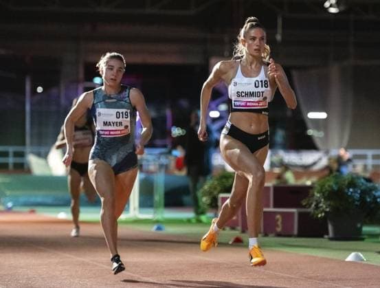 Sport Themen der Woche KW05 Sport Bilder des Tages LEICHTATHLETIK - ERFURT INDOOR 2023 *** NUR FÜR REDAKTIONELLE ZWECKE *** EDITORIAL USE ONLY ***<p>03 02 2023-Erfurt: Leichtathletik 10. Nationales Breuninger Hallenmeeting ERFURT INDOOR 2023 in der Hartwig-Gauder-Halle in Erfurt Wettbewerb: 400m, Frauen im Deutschland Thueringen Erfurt Copyright: SaschaxFromm *** LIGHT ATHLETICS ERFURT INDOOR 2023 FOR EDITORIAL PURPOSES ONLY EDITORIAL USE ONLY p 03 02 2023 Erfurt Athletics 10 National Breuninger Indoor Meeting ERFURT INDOOR 2023 at the Hartwig Gauder Hall in Erfurt Competition 400m, Women in Germany Thueringen Erfurt Copyright SaschaxFromm Copyright: SaschaxFromm doc7ot21rs2ecl1b47qlhb ,EDITORIAL USE ONLY