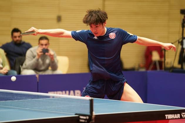 YUTO MURAMATSU 1.FSV MAINZ 05-TTC NEU-ULM 1. TISCHTENNIS BUNDESLIGA MAINZ