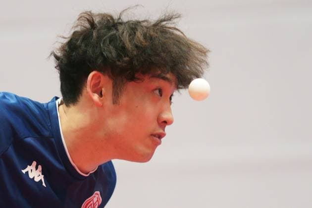 YUTO MURAMATSU 1.FSV MAINZ 05-TTC NEU-ULM 1. TISCHTENNIS BUNDESLIGA MAINZ