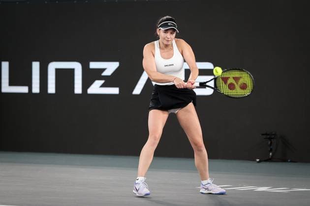 TENNIS - WTA, Tennis Damen Upper Austria Ladies Linz LINZ,AUSTRIA,07.FEB.23 - TENNIS - WTA Tour, Upper Austria Ladies Linz. Image shows Eva Lys (GER).  GEPAxpictures xManfredxBinder
