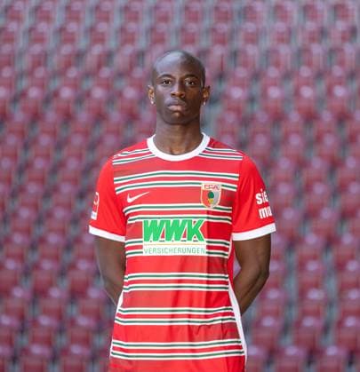 Kelvin Yeboah; FC Augsburg; 1. BL, Porträttermin 2022 2023,