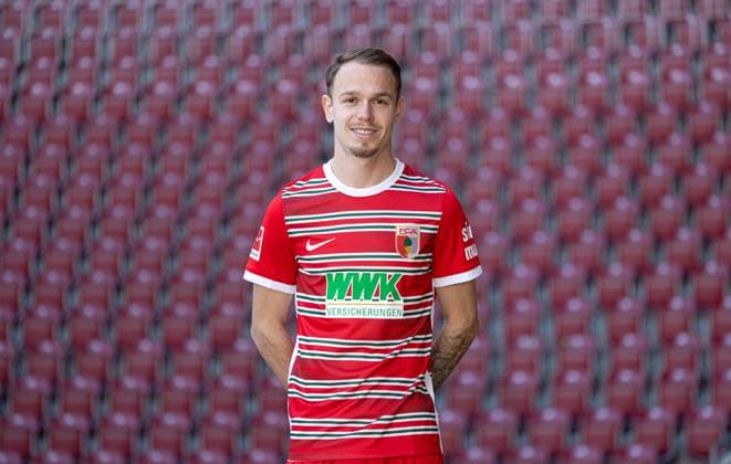 Irvin Cardona; FC Augsburg; 1. BL, Porträttermin 2022 2023,