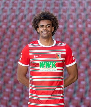 Renato Palma Veiga; FC Augsburg; 1. BL, Porträttermin 2022 2023,