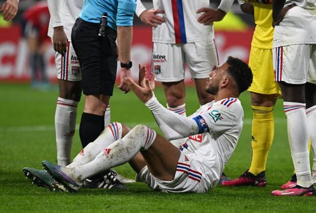 Corentin Tolisso (lyon) FOOTBALL: Olympique Lyonnais vs Lille Olympique Sporting Club - 8e Coupe de France - 08 02 2023 FredericChambert Panoramic 