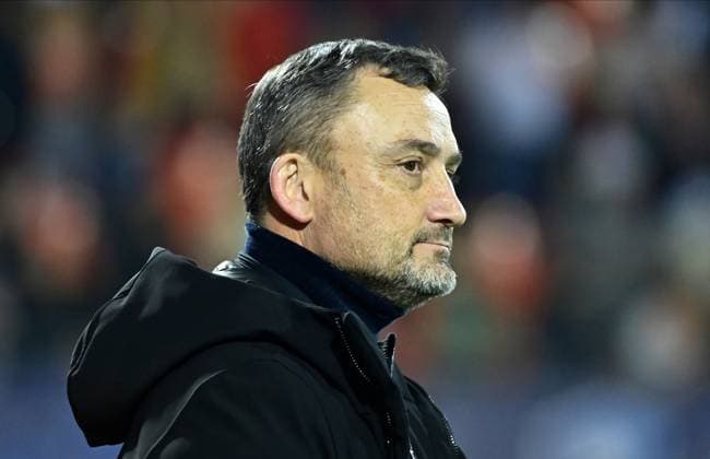 Franck HAISE ( entraineur Lens ) - FOOTBALL : Lorient vs Lens - Coupe de France - 09 02 2023 FedericoPestellini Panoramic 