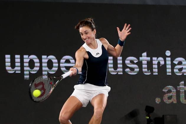 TENNIS - WTA, Tennis Damen Upper Austria Ladies Linz LINZ,AUSTRIA,10.FEB.23 - TENNIS - WTA Tour, Upper Austria Ladies Linz. Image shows Petra Martic (CRO).  GEPAxpictures xManfredxBinder