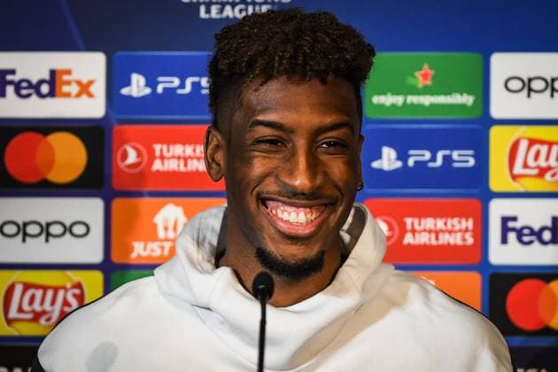 Sport Bilder des Tages February 13, 2023, Paris, France, France: Kingsley COMAN of Bayern Munich during a FC Bayern Munich press conference, PK, Pressekonferenz at Hotel Pullman Paris Tour Eiffel on February 13, 2023 in Paris, France. Paris France - ZUMAm308 20230213_zsp_m308_019 Copyright: xMatthieuxMirvillex