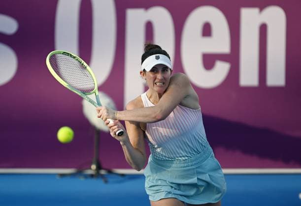 2023 WTA, Tennis Damen Qatar TotalEnergies Open Rebecca Marino (CAN) Rebecca Marino (CAN)