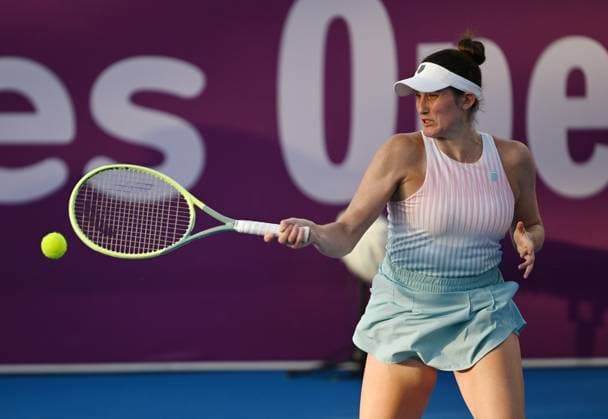 2023 WTA, Tennis Damen Qatar TotalEnergies Open Rebecca Marino (CAN) Rebecca Marino (CAN)