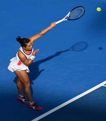 2023 WTA, Tennis Damen Qatar TotalEnergies Open Martina Trevisan (ITA) Martina Trevisan (ITA)