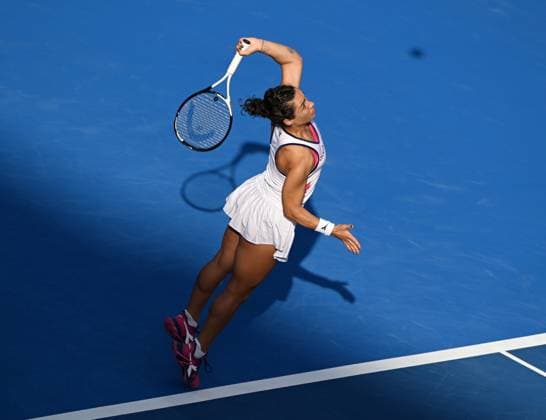 2023 WTA, Tennis Damen Qatar TotalEnergies Open Martina Trevisan (ITA) Martina Trevisan (ITA)