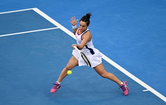 2023 WTA, Tennis Damen Qatar TotalEnergies Open Martina Trevisan (ITA) Martina Trevisan (ITA)