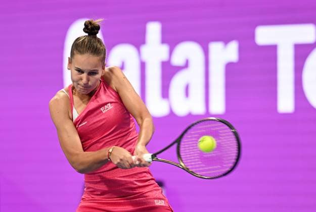 2023 WTA, Tennis Damen Qatar TotalEnergies Open Veronika Kudermetova (RUS) Veronika Kudermetova (RUS)