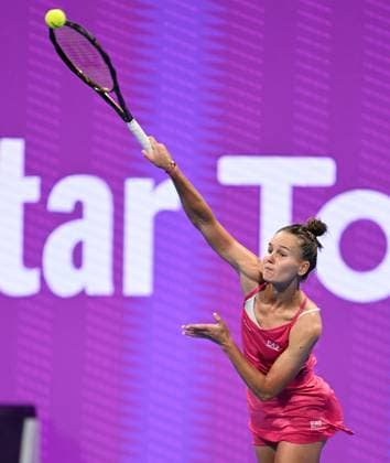 2023 WTA, Tennis Damen Qatar TotalEnergies Open Veronika Kudermetova (RUS) Veronika Kudermetova (RUS)