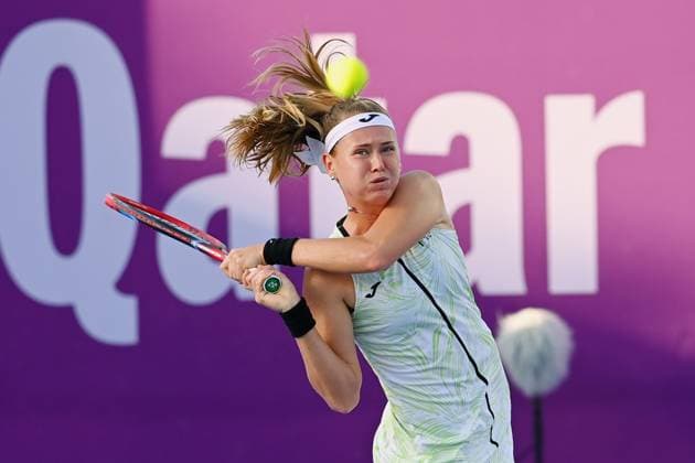 2023 WTA, Tennis Damen Qatar TotalEnergies Open Marie Bouzkova (CZE) Marie Bouzkova (CZE)