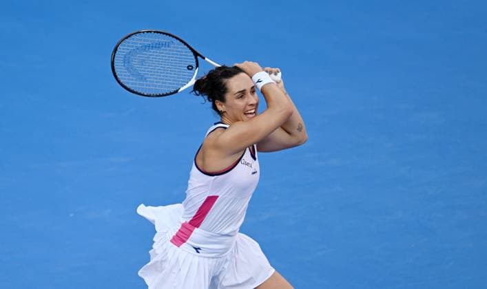 2023 WTA, Tennis Damen Qatar TotalEnergies Open Martina Trevisan (ITA) Martina Trevisan (ITA)