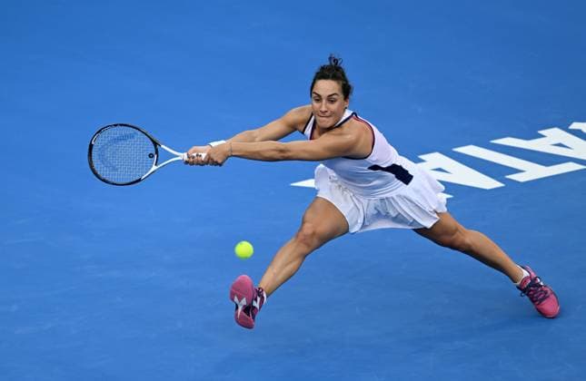 2023 WTA, Tennis Damen Qatar TotalEnergies Open Martina Trevisan (ITA) Martina Trevisan (ITA)