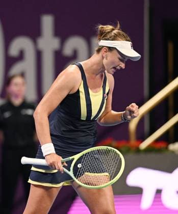 2023 WTA, Tennis Damen Qatar TotalEnergies Open Barbora Krejcikova (CZE) Barbora Krejcikova (CZE)