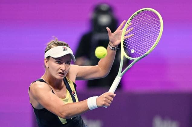 2023 WTA, Tennis Damen Qatar TotalEnergies Open Barbora Krejcikova (CZE) Barbora Krejcikova (CZE)