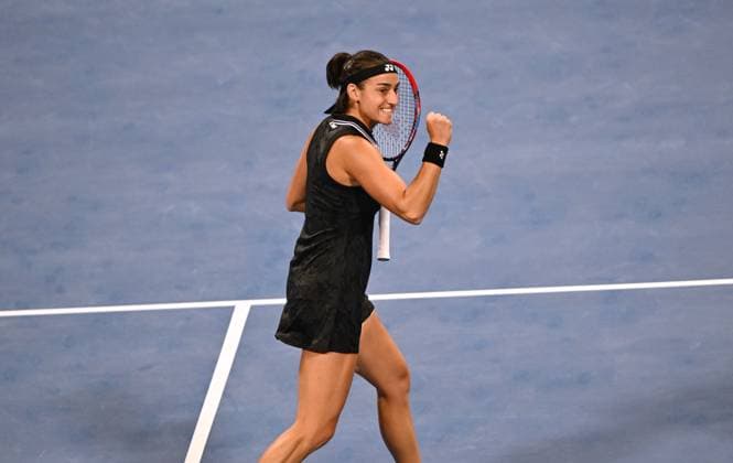 2023 WTA, Tennis Damen Qatar TotalEnergies Open Caroline Garcia (FRA) Caroline Garcia (FRA)