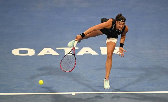 2023 WTA, Tennis Damen Qatar TotalEnergies Open Caroline Garcia (FRA) Caroline Garcia (FRA)