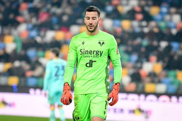January 30, 2023, Udine, Italy: Udine, Italy, Friuli - Dacia Arena stadium, January 30, 2023, Verona s Lorenzo Montipo portrait during Udinese Calcio vs Hellas Verona (portraits archive) - italian soccer Serie A match. italian soccer Serie A match - Udinese Calcio vs Hellas Verona (portraits archive), Udine, Italy  - ZUMAl164 20230130_zsa_l164_134 Copyright: xEttorexGriffonix