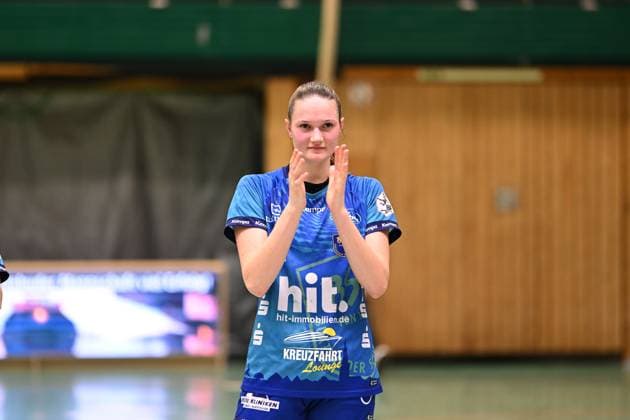 Handball I Frauen I Saison 2022 2023 I 1. HBF I 15. Spieltag I Buxtehuder SV - Thüringer HC I 15.02.2023 Liv Süchting (2, Buxtehuder Sportverein) Buxtehude Halle Nord Niedersachsen Deutschland Copyright: xLobeca FelixxSchlikisx