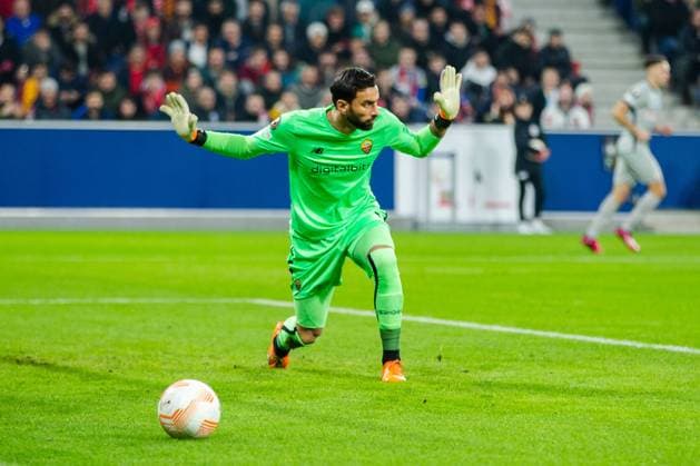 SOCCER - UEFA EL, RBS vs Roma SALZBURG,AUSTRIA,16.FEB.23 - SOCCER - UEFA Europa League, play off, Red Bull Salzburg vs AS Roma. Image shows Rui Patricio (Roma).  GEPAxpictures xGintarexKarpaviciute