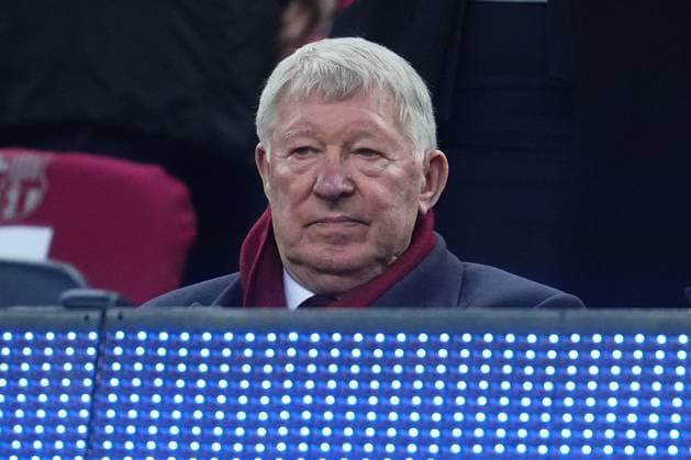 Mandatory Credit: Photo by Bagu Blanco Pressinphoto Shutterstock (13770557a) Sir Alex Fergusson FC Barcelona, Barca v Manchester United, ManU UEFA Europa League, Play-off, 1st leg. Football, Spotify Camp Nou Stadium, Barcelona, Spain - 16 Feb 2023 Editorial use only FC Barcelona v Manchester United, UEFA Europa League, Play-off, 1st leg. Football, Spotify Camp Nou Stadium, Barcelona, Spain - 16 Feb 2023 Editorial use only  Copyright: xBaguxBlanco Pressinphoto Shutterstockx 13770557a