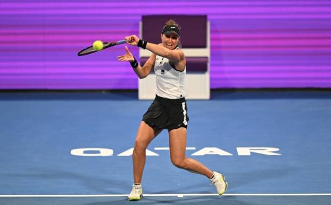 2023 WTA, Tennis Damen Qatar TotalEnergies Open Beatriz Haddad Maia (BRA) Beatriz Haddad Maia (BRA)