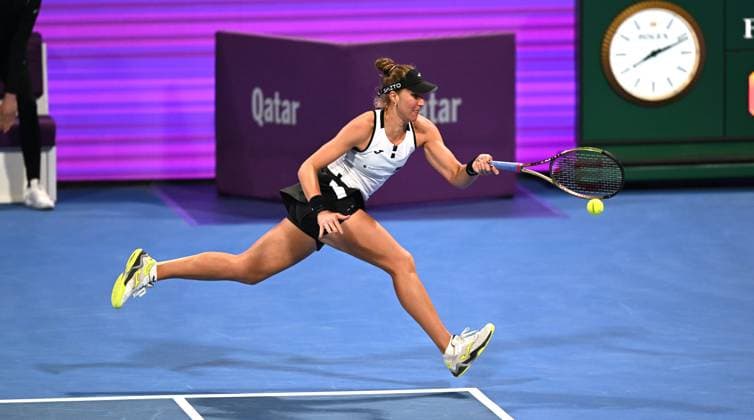 2023 WTA, Tennis Damen Qatar TotalEnergies Open Beatriz Haddad Maia (BRA) Beatriz Haddad Maia (BRA)
