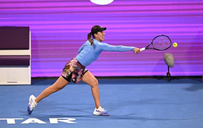 2023 WTA, Tennis Damen Qatar TotalEnergies Open Jessica Pegula (USA) Jessica Pegula (USA)