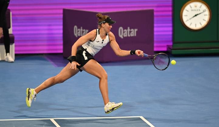2023 WTA, Tennis Damen Qatar TotalEnergies Open Beatriz Haddad Maia (BRA) Beatriz Haddad Maia (BRA)