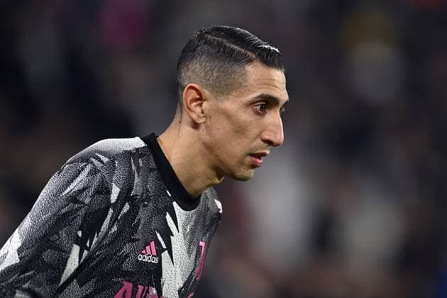 Foto Fabio Ferrari LaPresse 16 Febbraio 2023 - Torino, Italia - calcio - Juventus vs Nantes - UEFA Europa League - Spareggi andata - Juventus Stadium. Nella foto: Angel Di Maria (Juventus F.C.) February 16, 2023 Turin, Italy - sport, calcio - Juventus vs Nantes - UEFA Europa League - Play off -1st leg- Juventus Stadium. In the pic: Angel Di Maria (Juventus F.C.)  Copyright: xFabioxFerrari LaPressex