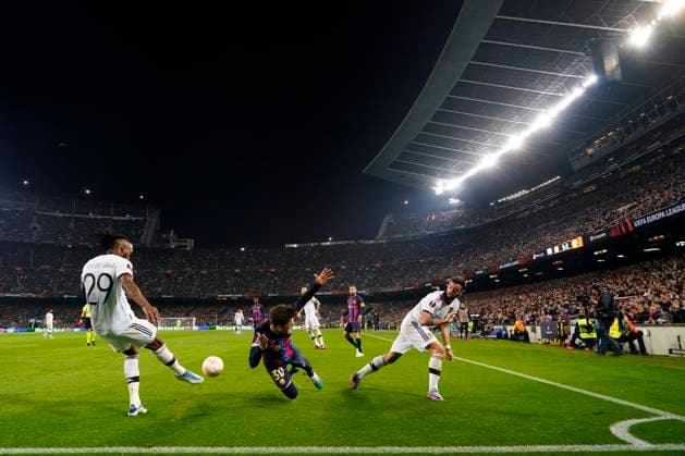 ESP: FC Barcelona, Barca Manchester United, ManU UEFA Europa League Pablo Martin Gavira Gavi of FC Barcelona during the La Liga match between FC Barcelona and Manchester United played at Spotify Camp Nou Stadium on February 16, 2023 in Barcelona, Spain. kpng Copyright: xSergioxRuizx xPRESSINx PS_230215_557