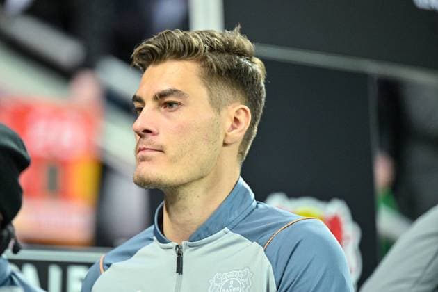 GER, Europa League, Bayer Leverkusen vs. AS Monaco 16.02.2023, BayArena , Leverkusen , GER, Europa League, Bayer Leverkusen vs. AS Monaco im Bild picture shows Patrick Schick (Bayer Leverkusen 14)